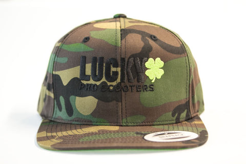 Lucky CAMO Snapback Hat