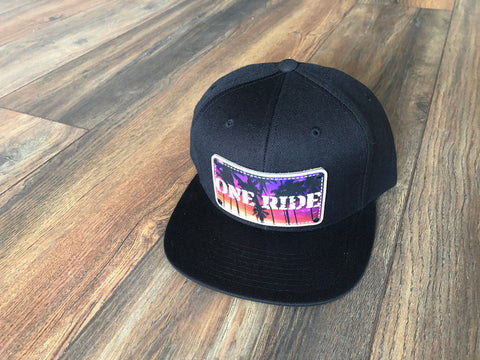 ONE RIDE Sunset Palms SnapBack