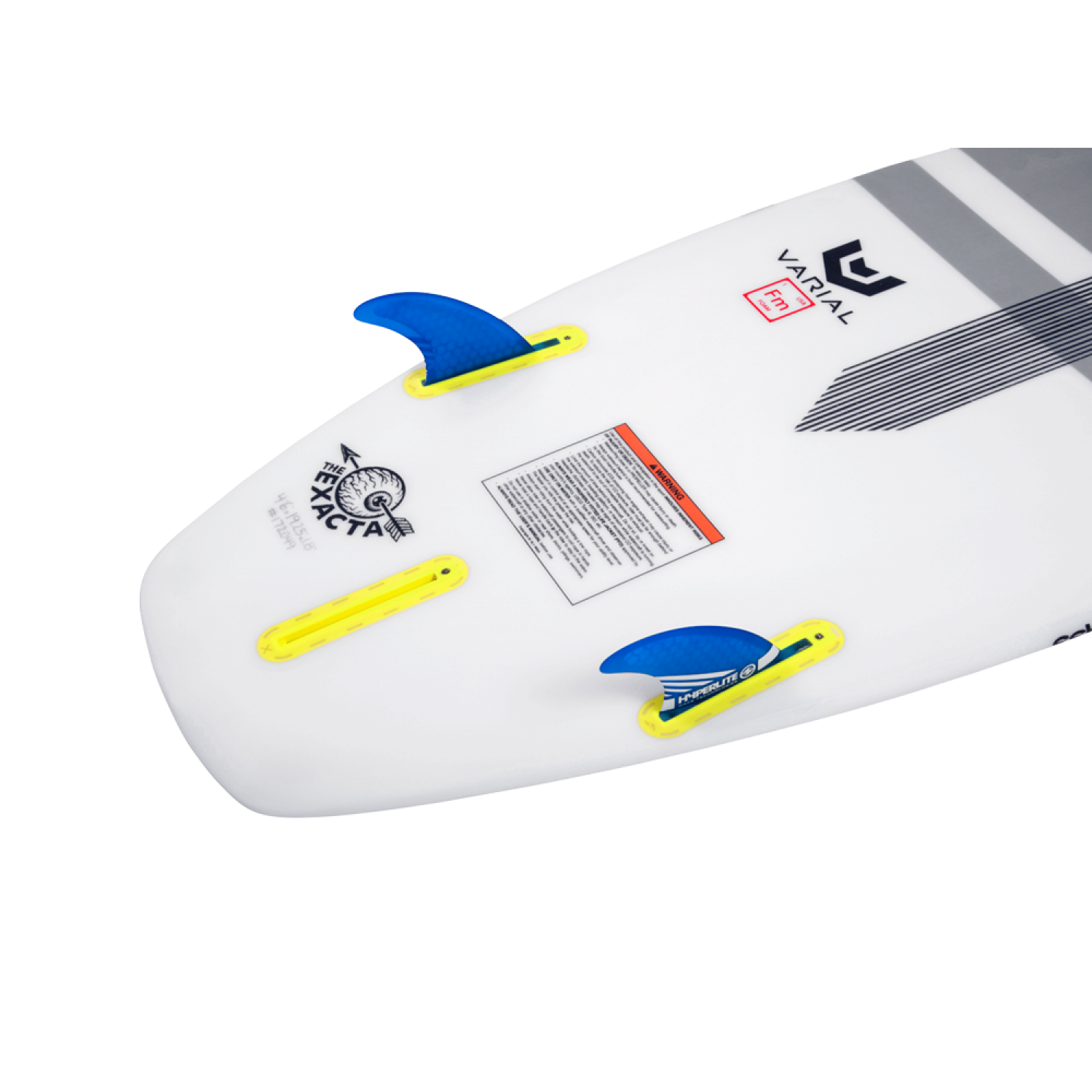 3.5" FLUX SURF FIN SET W/ KEY