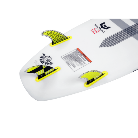 4.5" CARBON SURF FIN SET W/ KEY